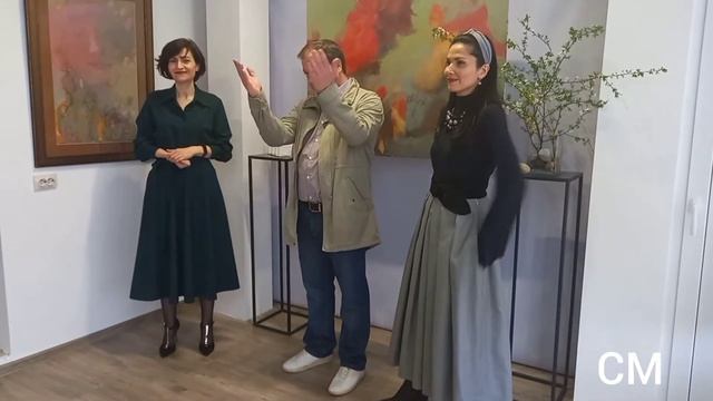 Открытие выставки Аслана Оразаева в арт-студии " Малахитовaя шкатулка". Нальчик, 17.04.21 смотреть онлайн