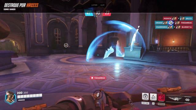 Overwatch 2 - DPS Hanzo - Destaque da Partida#02 смотреть онлайн