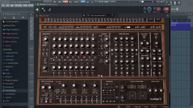 Depeche Mode '' Enjoy The Silence Bassline Re-creation'' Arturia Moog Modular V3 - FREE DOWNLOAD смотреть онлайн