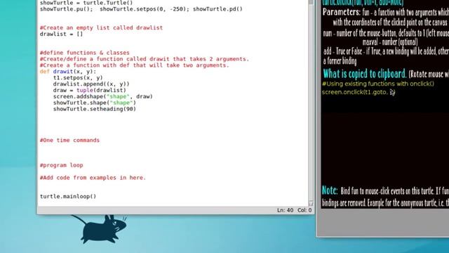 Python for Kids - Turtle module Beginner - A turtle module sprite creator. смотреть онлайн