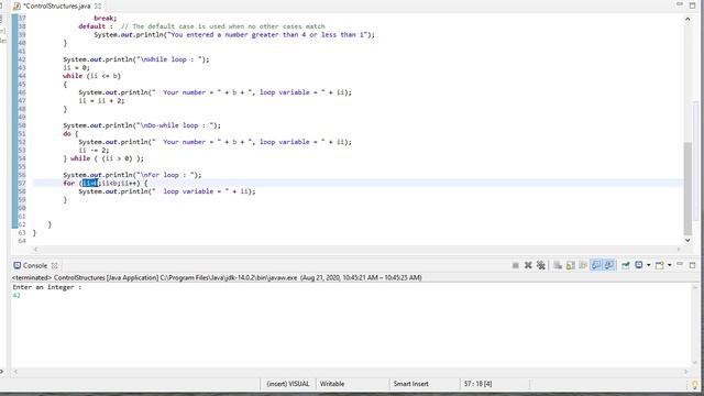 Control Structures in Java: Loops & Conditionals смотреть онлайн