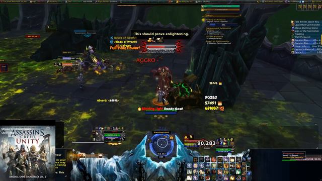 WoW Legion 7.2 -265 - Retribution Paladin Repealing Val'Sharah Invasion смотреть онлайн
