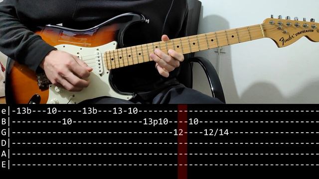 Eric Clapton - Layla solo Live at MSG (Guitar lesson with TAB) смотреть онлайн