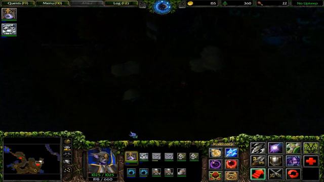 [Warcraft 3 Frozen Throne] - Night Elf 06 - Shards of the Alliance - Hard смотреть онлайн