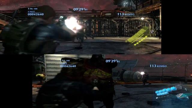 Resident Evil 6 (PC) Наёмники Возмездие Ко-оп: На Крышах смотреть онлайн