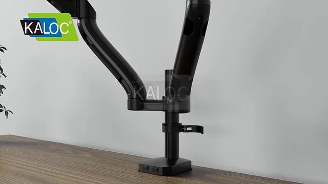 DS-90-2 Dual Desk Monitor Arm, Adjustable Gas Spring & Support Max 32 Inch смотреть онлайн