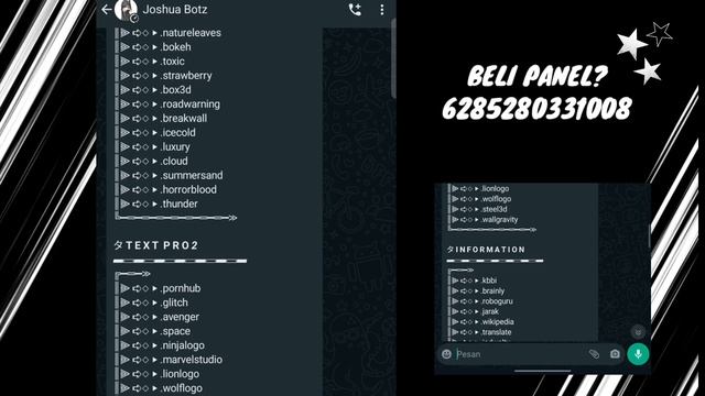 NEW SC BOT WA MD || MyokuBotz V2.3 || FULL FITUR WORK || FITUR LENGKAP смотреть онлайн