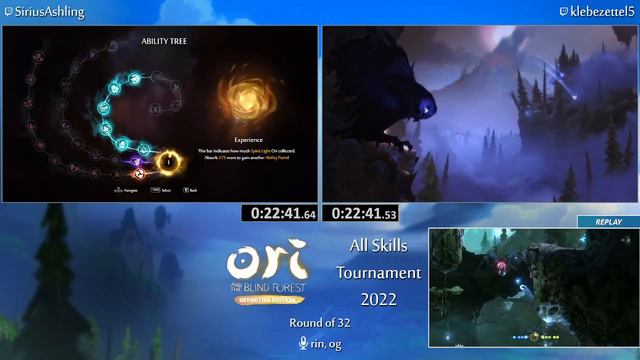 Sirius vs Klebe - Round of 32 - Ori DE All Skills Tournament 2022 смотреть онлайн