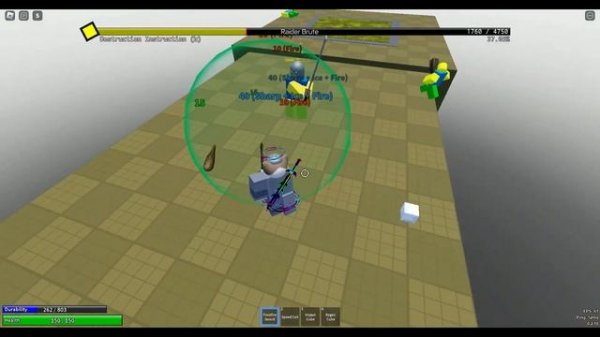 Roblox - Cube Combination: Raider Brute BossFight