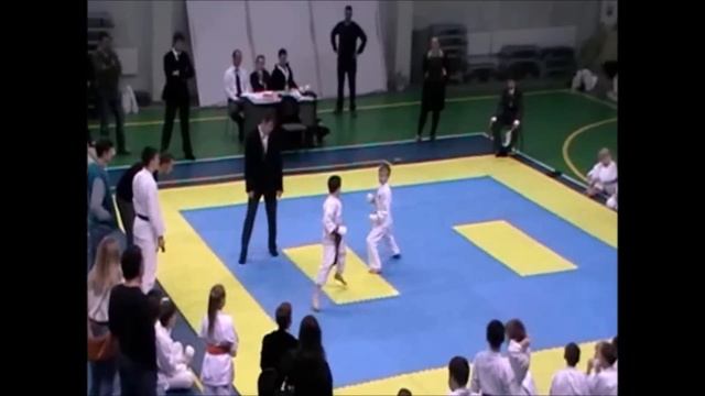 Кумитэ. Каратэ-до. VII Кубок г. Иркутска. JKA. Мальчики 8-9 лет. I смотреть онлайн