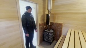 Каркасный дом баня 6 на 6 метров  Баня ПОД КЛЮЧ!