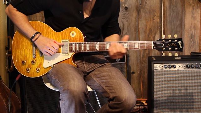 1997 Gibson Les Paul Standard 1958 Custom Shop Art & Historic Reissue TUL G12 Sweetdrive смотреть онлайн