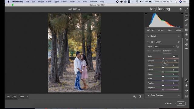 How TO Wedding Color Grading Photos | Photoshop CC Tutorial смотреть онлайн