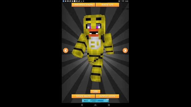 Показываю скины для Майнкрафта fnaf???? смотреть онлайн