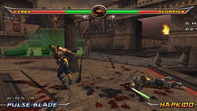 Mortal Kombat Armageddon - Cyrax Arcade Mode смотреть онлайн