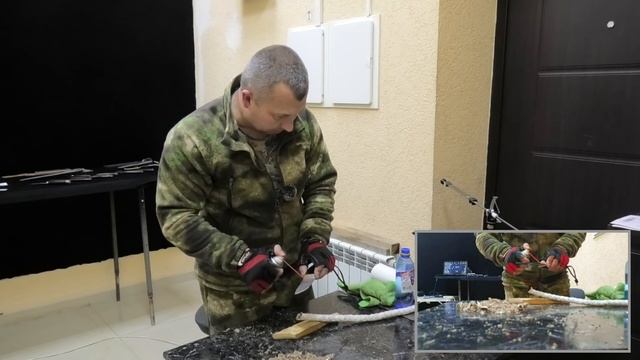 Супер стали Bohler S390 Vs Vanadis 10  Рез каната