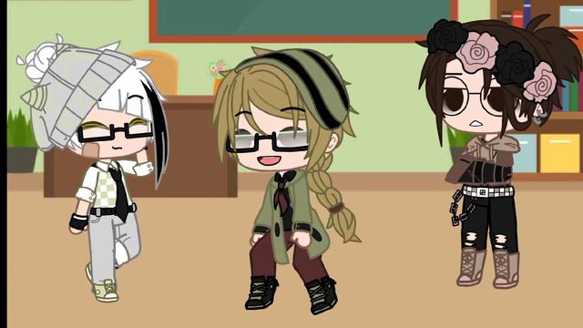 ~Человек сделал тебе больно...~ меме {Ацуши, Дазай, Куникида} смотреть онлайн