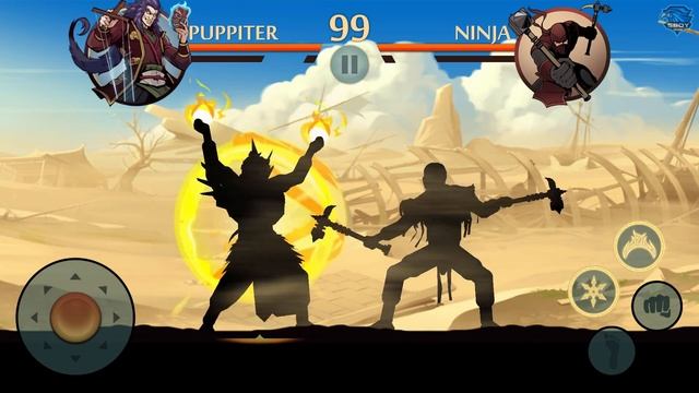 Shadow Fight 2 Legendary Invisible Wall Kick смотреть онлайн