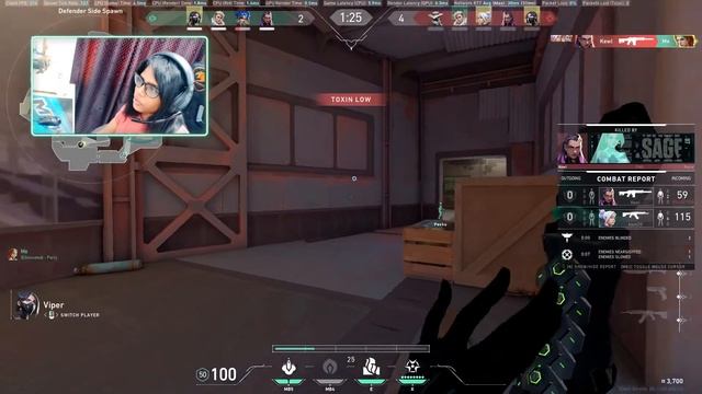 Valo chill ranked games! NO AIM WEEK T_T смотреть онлайн