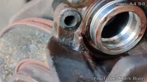 Замена пыльника ATE суппорта Audi A4 B8