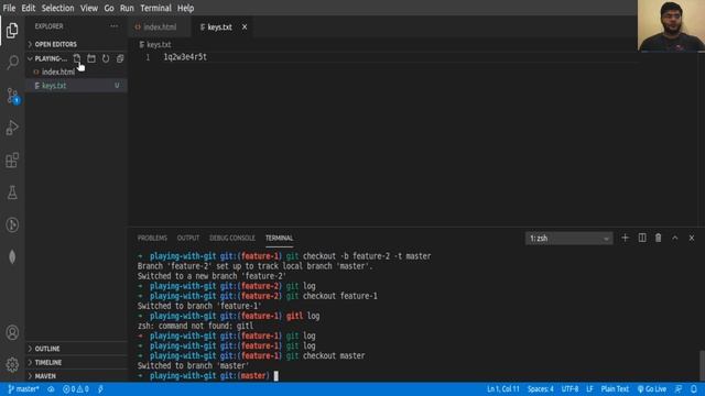 Branching | Fetch, Pull, Push | Basic commands | gitWeek | DSC KIET смотреть онлайн