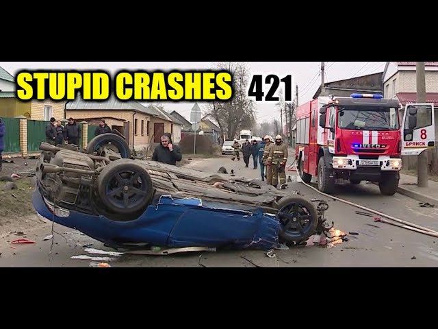 Stupid driving mistakes 421 (November 2019 English subtitles) смотреть онлайн