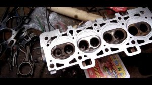 Доработка камеры сгорания 8 кл. ГБЦ ВАЗ.