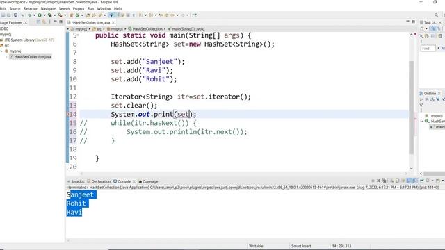 #82 Java Collections | Set | HashSet and Methods смотреть онлайн
