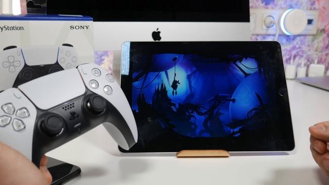 Как подключить ps5 DualSense контроллер к iPhone и iPad и Apple TV смотреть онлайн