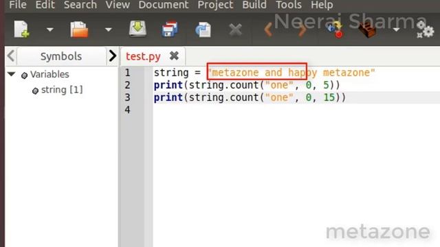 Count Function In Python | Neeraj Sharma смотреть онлайн