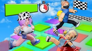 ПРОЙДИ ОББИ, ПОКА ЦВЕТ НЕ ИСЧЕЗ! Roblox