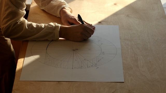 4K Построение эллипса по точкам, Ellipse Construction