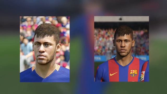 PES 2017 VS FIFA 17 - FACES DO NEYMAR! (COMPARISON NEYMAR) смотреть онлайн