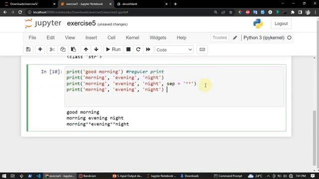 Python - Input and Output String смотреть онлайн