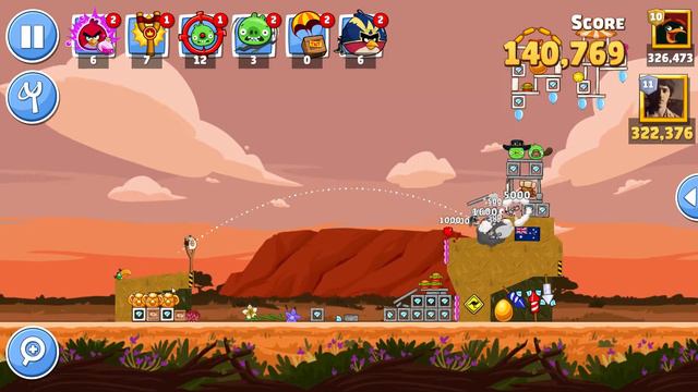 Angry Birds Friends. Australia day 2. 3 stars. Прохождение от SAFa смотреть онлайн