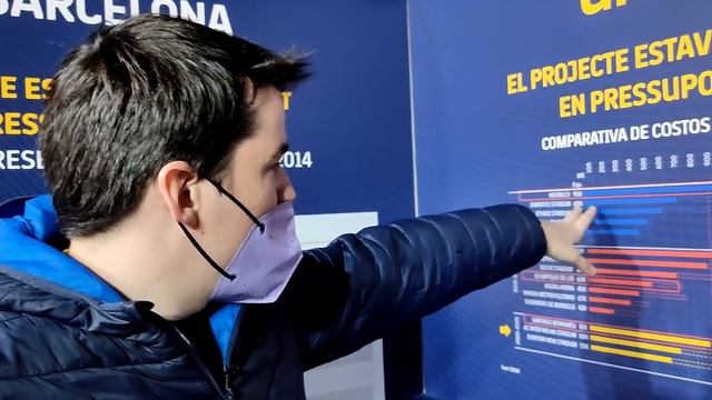 ?️ I VISIT THE NEW CAMP NOU PROJECT EXHIBITION - VLOG? смотреть онлайн