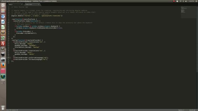 Internationalization and Localization with IonicFramework and Angular Translate смотреть онлайн