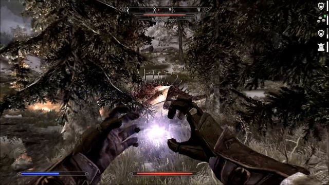 Let's Play Skyrim : The Argonian Mage Part 371, When Dragons Attack!