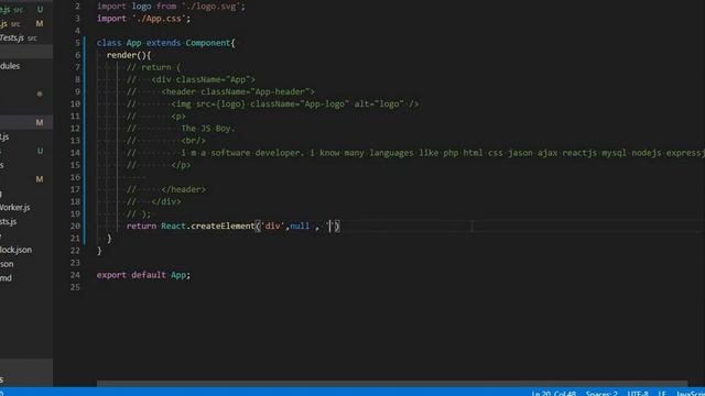Understanding JSX - ReactJS Tutorial Hindi / Urdu | By - The JS Boy смотреть онлайн