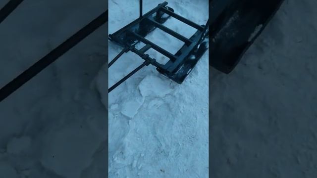 Снегоходные лесовозные сани. смотреть онлайн
