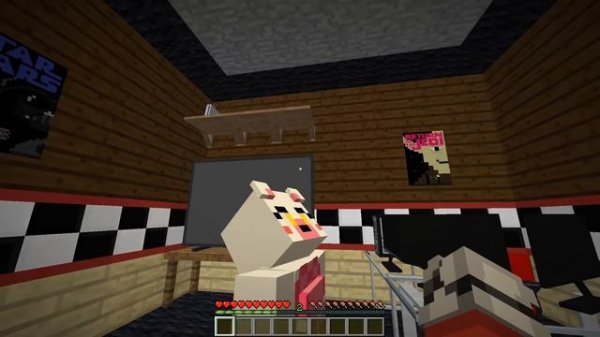 Foxy and Mangle HOLD HANDS!? | Minecraft FNAF Roleplay