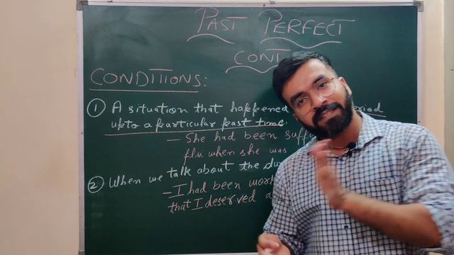 Tense | (Past Perfect Continuous Rules & Conditions) - English Grammar by RAGHAV Sir смотреть онлайн