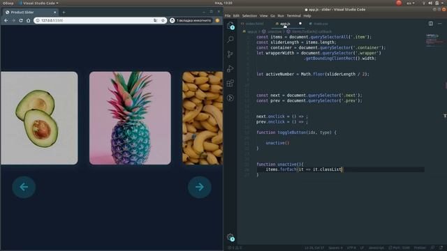 Speed Coding | Image Slider Usign HTML CSS | Javascript смотреть онлайн