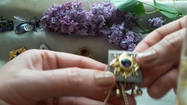 109. Винтажные украшения цвета сирени. День ПОБЕДЫ! смотреть онлайн