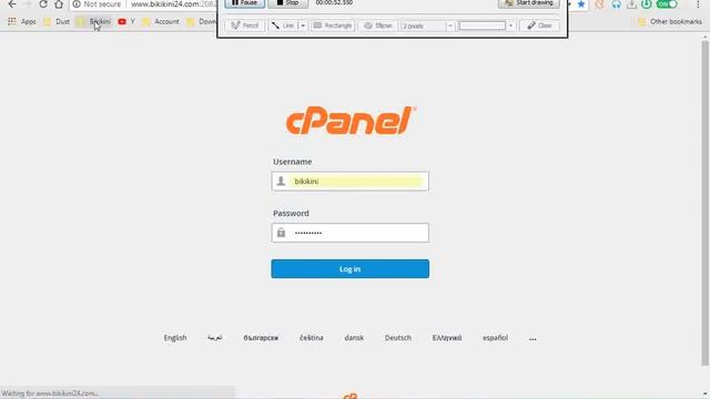 Cpanel login invalid смотреть онлайн