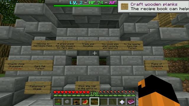 THE FIRST DUNGEON!! | DUNGEON HUNTERS | EP2 (DUNGEON HUNTERS Minecraft Server ROLEPLAY) смотреть онлайн