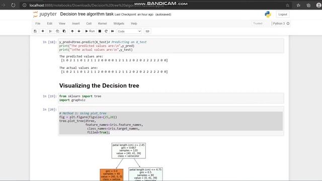 Task-6 : Decission tree algorithm & visualization graphically .|Data science & business analytics . смотреть онлайн