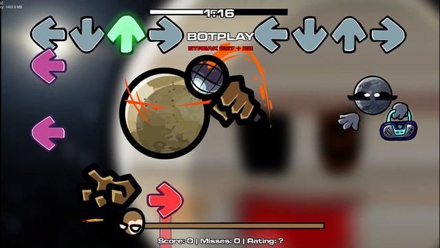 FNF: Pluto's Reprisal Hairdryer Edition ERUPTION (CALAMITY) But They ACTUALLY sing it смотреть онлайн