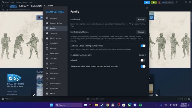 HOW TO ENABLE FAMILY SHARING STEAM | Fix Steam Family Sharing Not Working (2023) смотреть онлайн