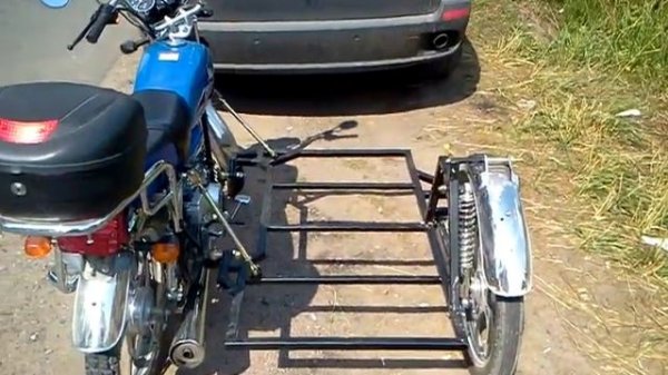 Мопед с люлькой -  Viper ALPHA 110 или Irbis Alpha 110